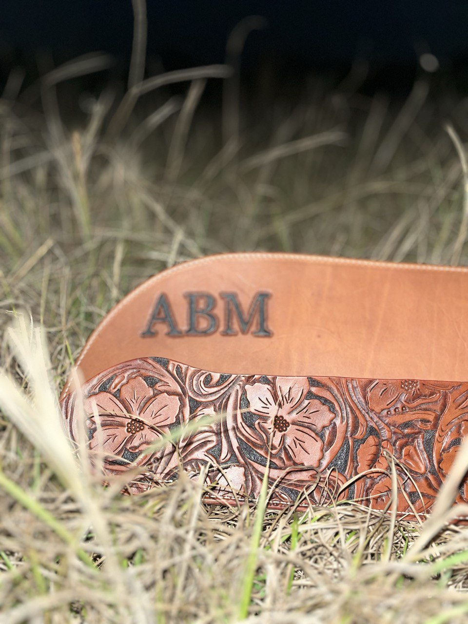 Fully Hand Tooled Truck Scabbard
