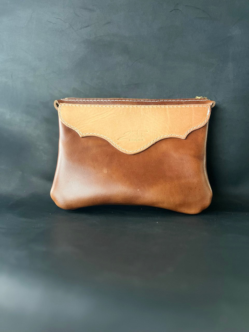 Women’s Leather Wristlet Purse
