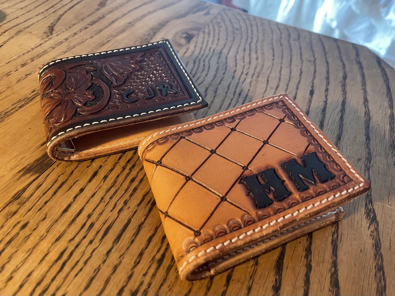 Tooled Front Pocket Wallet