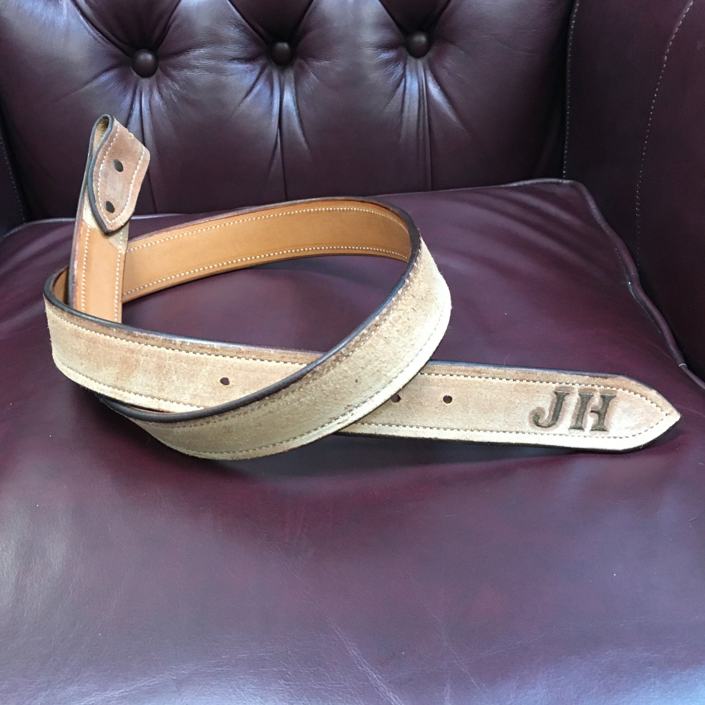 Hand Made Rough-out Belt