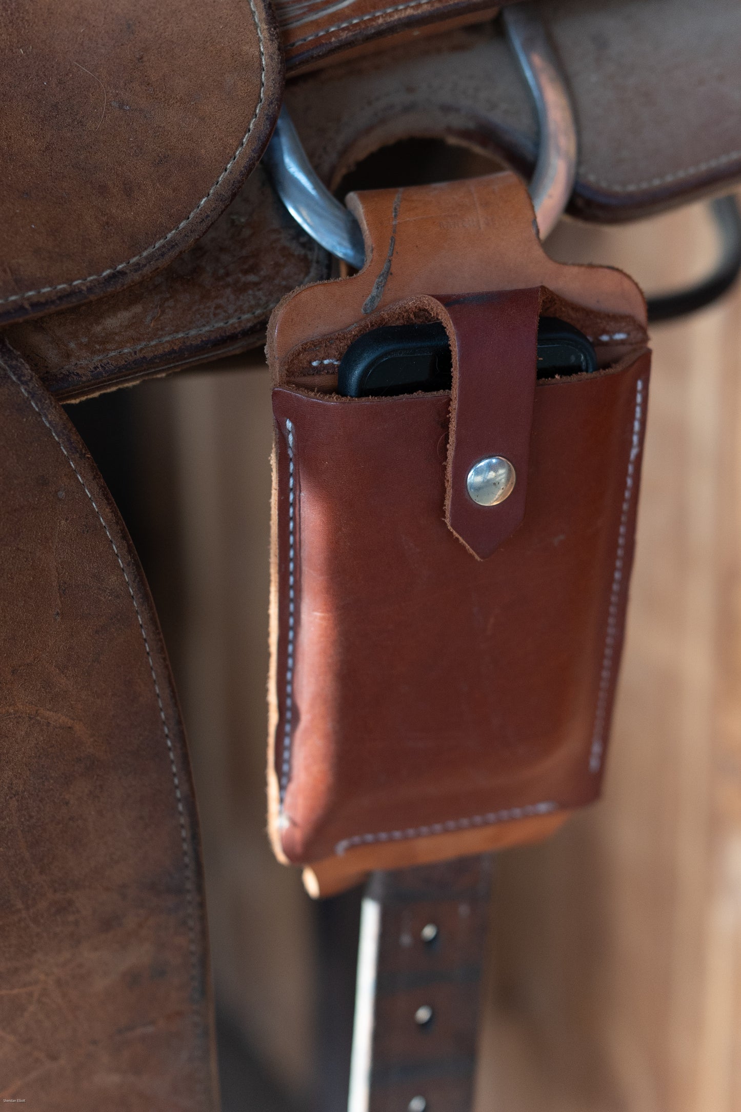 Cell Phone Holster for Saddle
