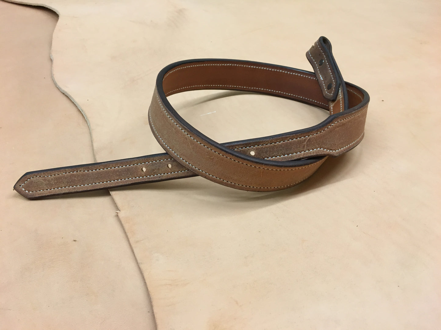 Hand Made Rough-out Belt