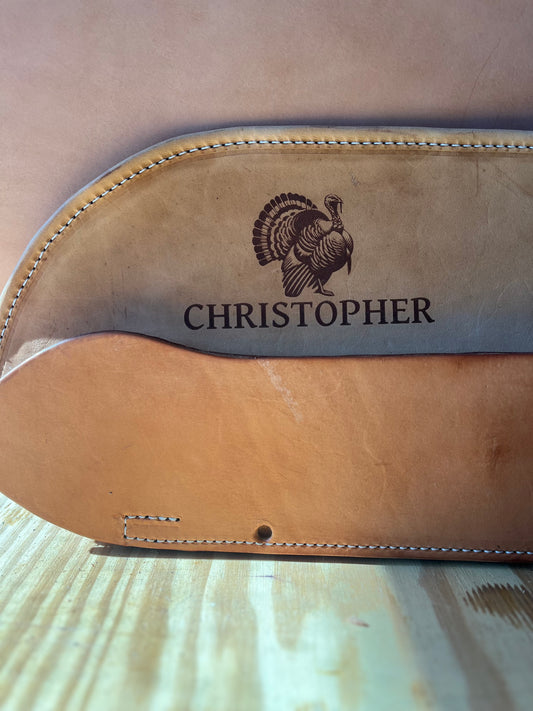 Extra tooled brand/initials or laser etch