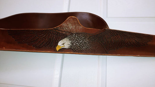 Truck Scabbard Hand Tooled Limited Edition (Eagle)