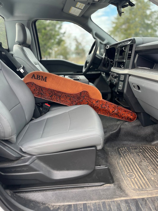 Fully Hand Tooled Truck Scabbard