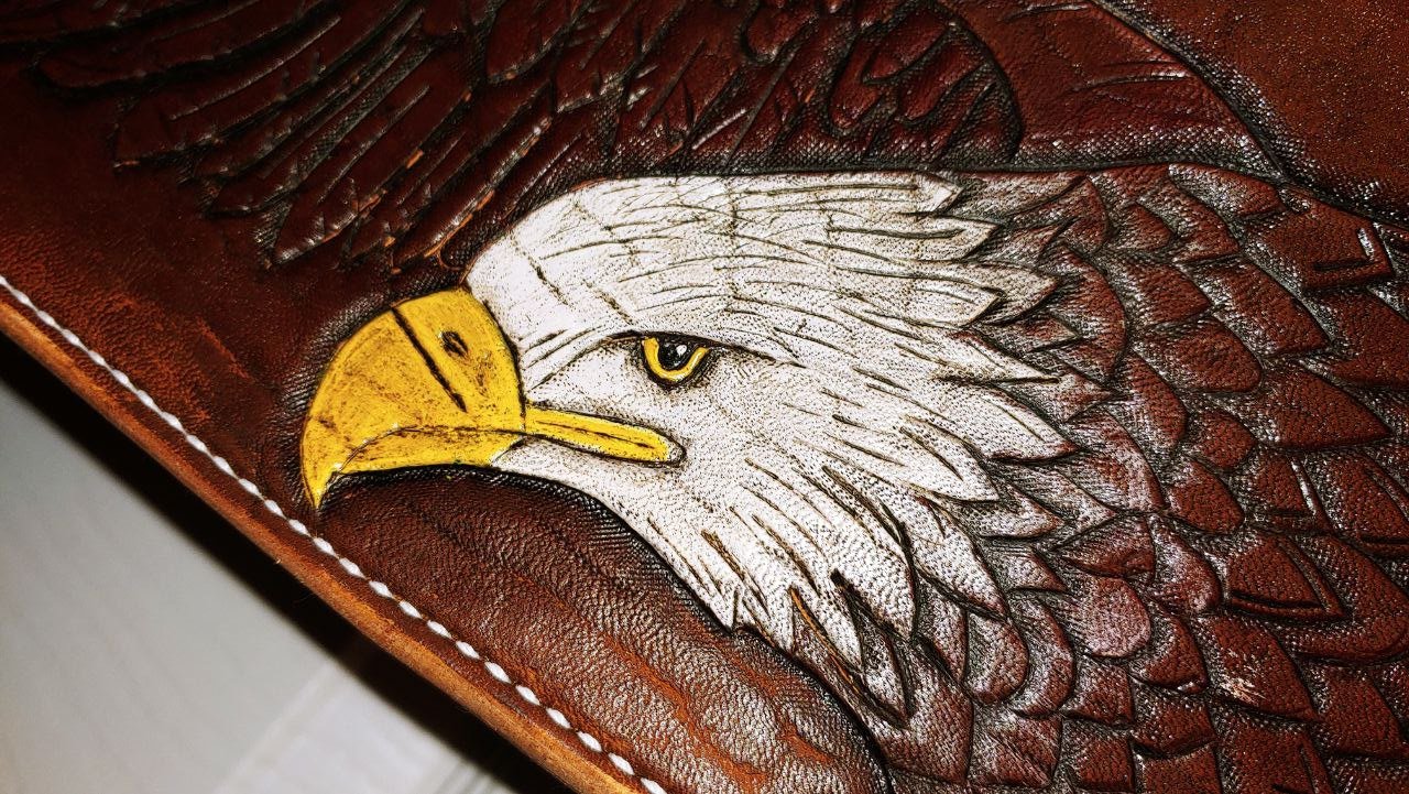 Truck Scabbard Hand Tooled Limited Edition (Eagle)