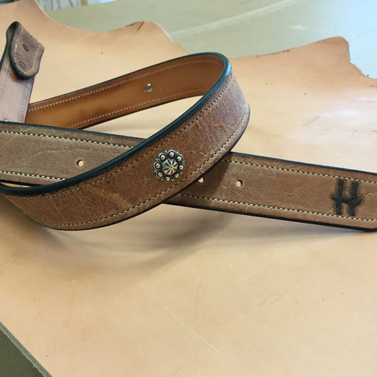Hand Made Rough-out Belt